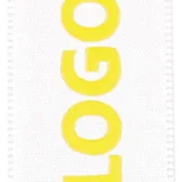 foil Yellow printed on ribbon