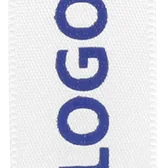foil Navy printed on ribbon