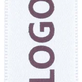 foil Brown printed on ribbon