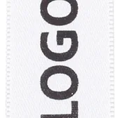 foil Black printed on ribbon