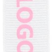 ink Shocking Pink printed on ribbon