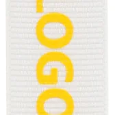 ink Yellow printed on ribbon