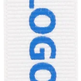 ink Royal printed on ribbon