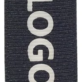 ink White printed on ribbon