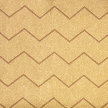 Mountain design printed inside every bag, inside print swatch