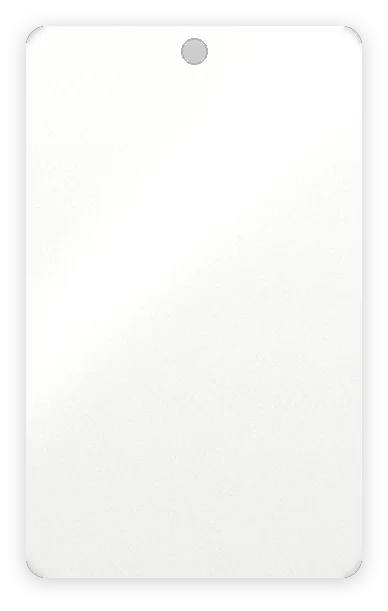 Blank H6113 jewelry card die, 1 3/4 in x 2 7/8 in