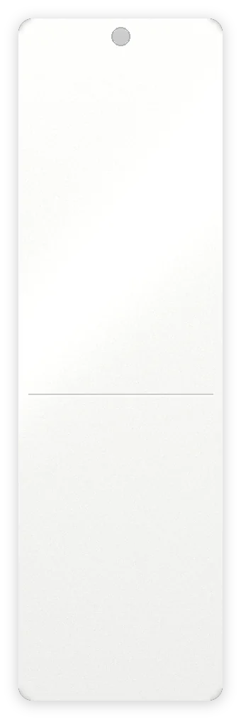 Blank Necklace Card jewelry card die, 1 1/2 in x 5 in